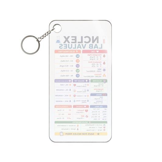 Single-Sided Printed Keychain Charm