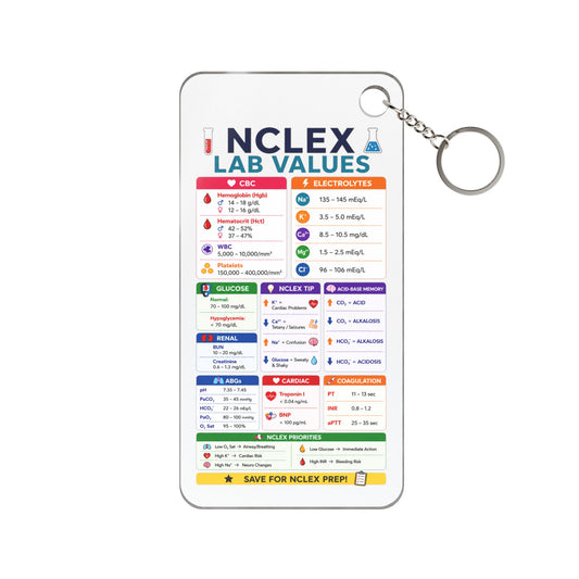Single-Sided Printed Keychain Charm